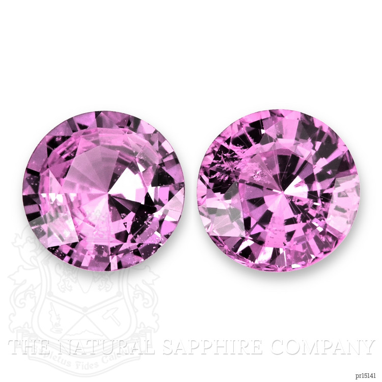 1.47 Ct.Tw. Pink Sapphire Pair from Ceylon (Sri Lanka)