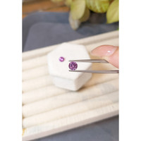 1.44&nbsp;Ct.Tw.Total Carat Weight Purplish Pink Sapphire Pair from Ceylon (Sri Lanka) Life Style