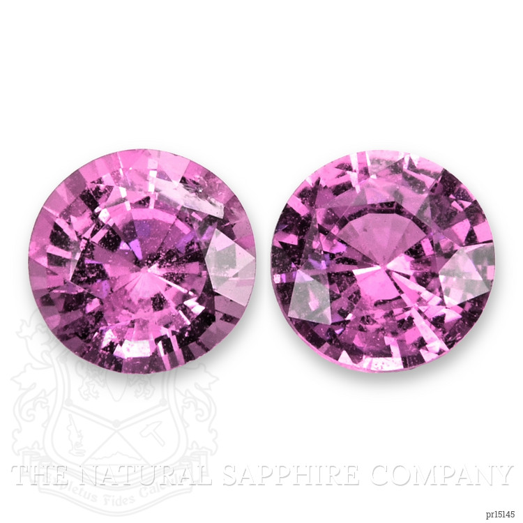 1.46 Ct.Tw. Pink Sapphire Pair from Ceylon (Sri Lanka)