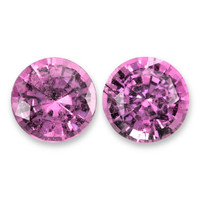 1.53&nbsp;Ct.Tw.Total Carat Weight Pink Sapphire Pair from Ceylon (Sri Lanka) Video