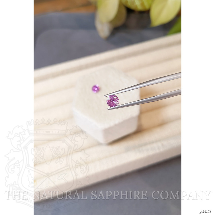 0.92 Ct.Tw. Pink Sapphire Pair from Ceylon (Sri Lanka)