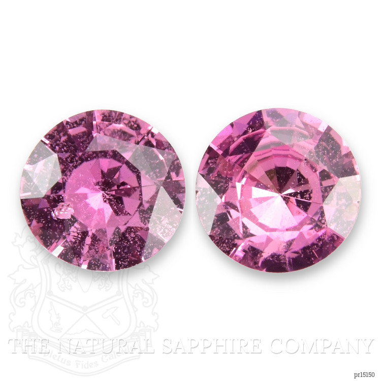 0.94 Ct.Tw. Pink Sapphire Pair from Ceylon (Sri Lanka)