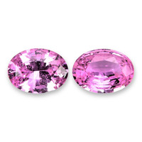 1.85&nbsp;Ct.Tw.Total Carat Weight Pink Sapphire Pair from Ceylon (Sri Lanka) Video