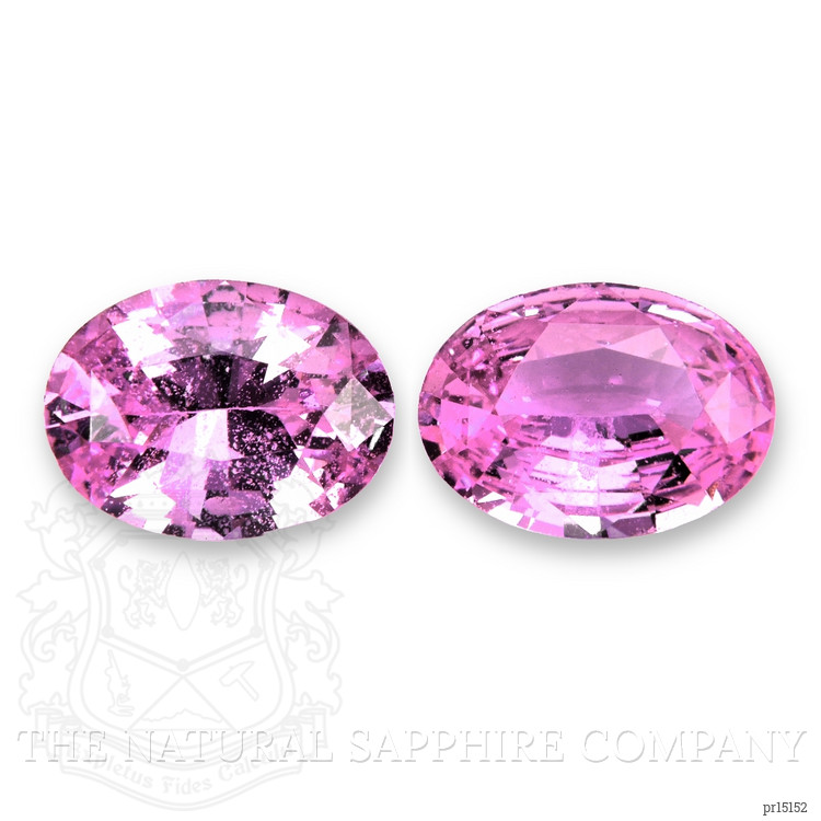 1.85 Ct.Tw. Pink Sapphire Pair from Ceylon (Sri Lanka)