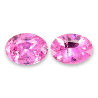 1.80&nbsp;Ct.Tw.Total Carat Weight Pink Sapphire Pair from Ceylon (Sri Lanka) Video
