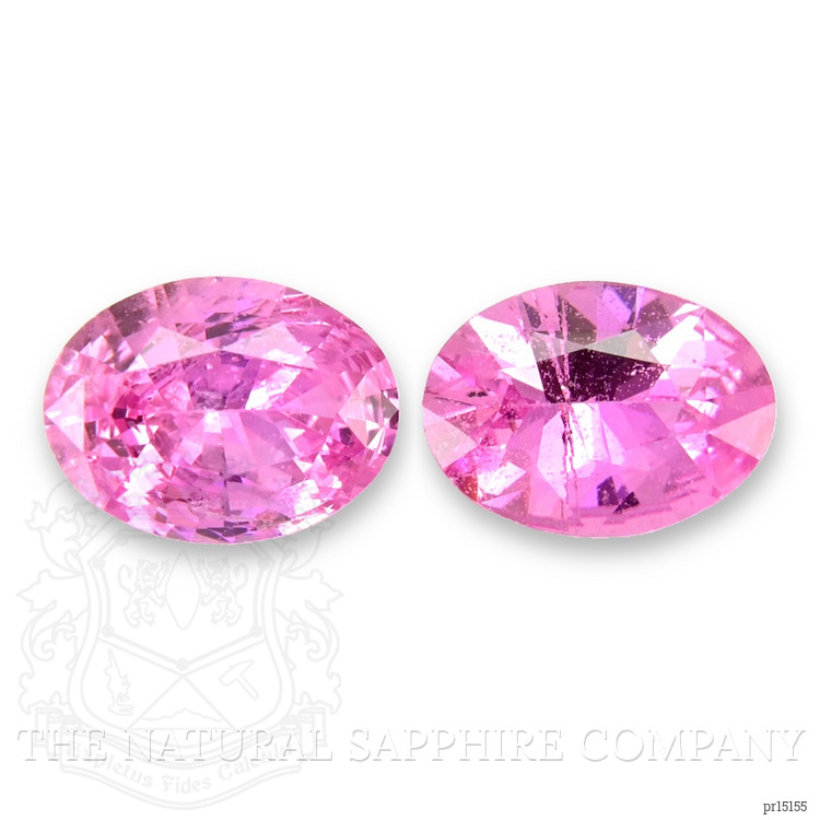 1.80 Ct.Tw. Pink Sapphire Pair from Ceylon (Sri Lanka)