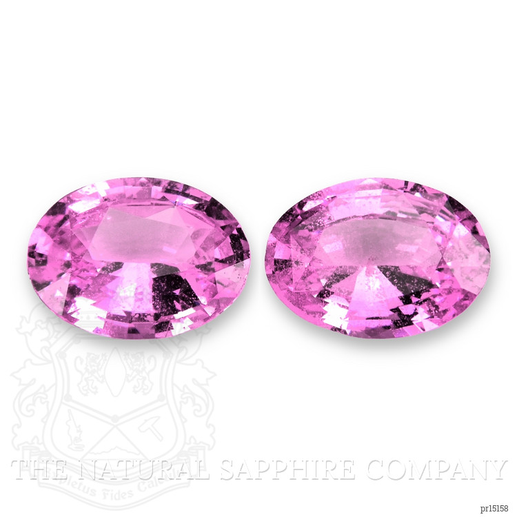 1.71 Ct.Tw. Pink Sapphire Pair from Ceylon (Sri Lanka)