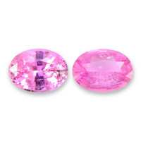 1.99&nbsp;Ct.Tw.Total Carat Weight Pink Sapphire Pair from Ceylon (Sri Lanka) Video