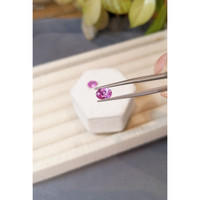 1.99&nbsp;Ct.Tw.Total Carat Weight Pink Sapphire Pair from Ceylon (Sri Lanka) Life Style