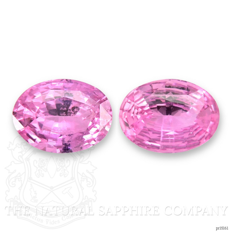 1.83 Ct.Tw. Pink Sapphire Pair from Ceylon (Sri Lanka)