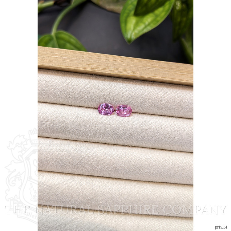 1.83 Ct.Tw. Pink Sapphire Pair from Ceylon (Sri Lanka)
