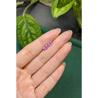 1.38&nbsp;Ct.Tw.Total Carat Weight Pink Sapphire Pair from Ceylon (Sri Lanka) Life Style