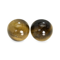 8.44 Ct.Tw. Round Tiger's Eye Pair
