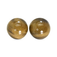 8.63 Ct.Tw. Round Tiger's Eye Pair