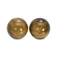 8.68 Ct.Tw. Round Tiger's Eye Pair