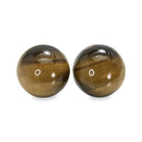 9.04 Ct.Tw. Round Tiger's Eye Pair