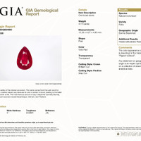 8.26 Ct.Tw.Total Carat Weight Ruby Pair from Burma (Myanmar) Scan Report