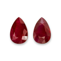 8.26&nbsp;Ct.Tw.Total Carat Weight Ruby Pair from Burma (Myanmar) Video