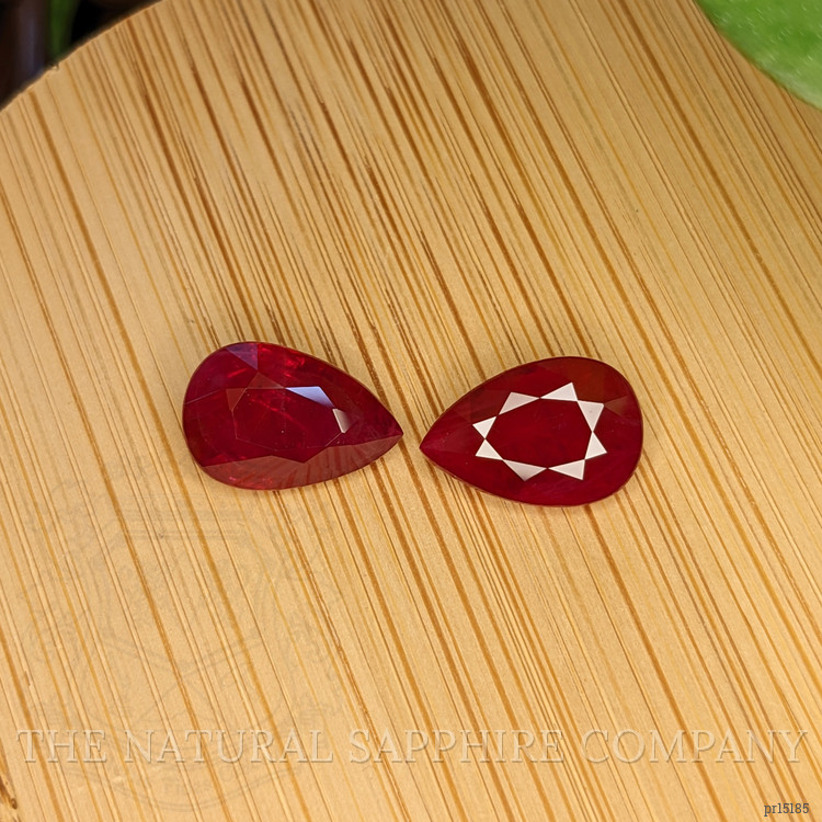 8.26 Ct.Tw. Ruby Pair from Burma (Myanmar)