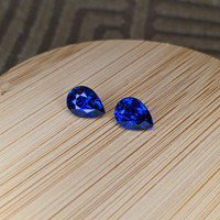 4.64&nbsp;Ct.Tw.Total Carat Weight Blue Sapphire Pair from Ceylon (Sri Lanka) Life Style