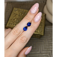 4.64&nbsp;Ct.Tw.Total Carat Weight Blue Sapphire Pair from Ceylon (Sri Lanka) Life Style
