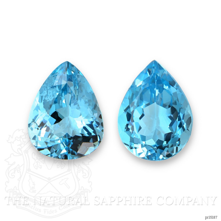 40.12 Ct.Tw. Blue Topaz Pair from Brazil