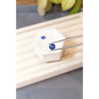 2.10 Ct.Tw.Total Carat Weight Blue Sapphire Pair from Madagascar Life Style