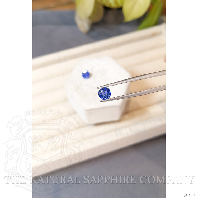 2.10 Ct.Tw. Blue Sapphire Pair from Madagascar