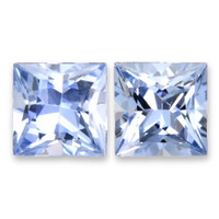 1.30 Ct.Tw.Total Carat Weight Blue Sapphire Pair from Madagascar Video