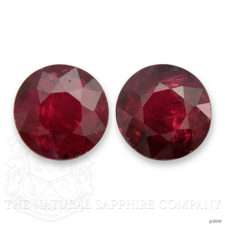 1.26 Ct.Tw. Ruby Pair from Mozambique