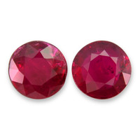 1.89&nbsp;Ct.Tw.Total Carat Weight Ruby Pair from Mozambique Video