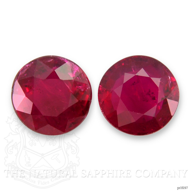 1.89 Ct.Tw. Ruby Pair from Mozambique