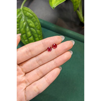 1.89&nbsp;Ct.Tw.Total Carat Weight Ruby Pair from Mozambique Life Style