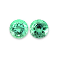 1.21&nbsp;Ct.Tw.Total Carat Weight Emerald Pair from Zambia Video