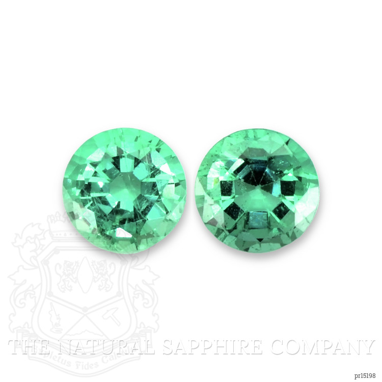 1.21 Ct.Tw. Emerald Pair from Zambia