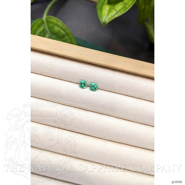 1.21 Ct.Tw. Emerald Pair from Zambia