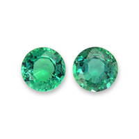 1.22&nbsp;Ct.Tw.Total Carat Weight Emerald Pair from Zambia Video