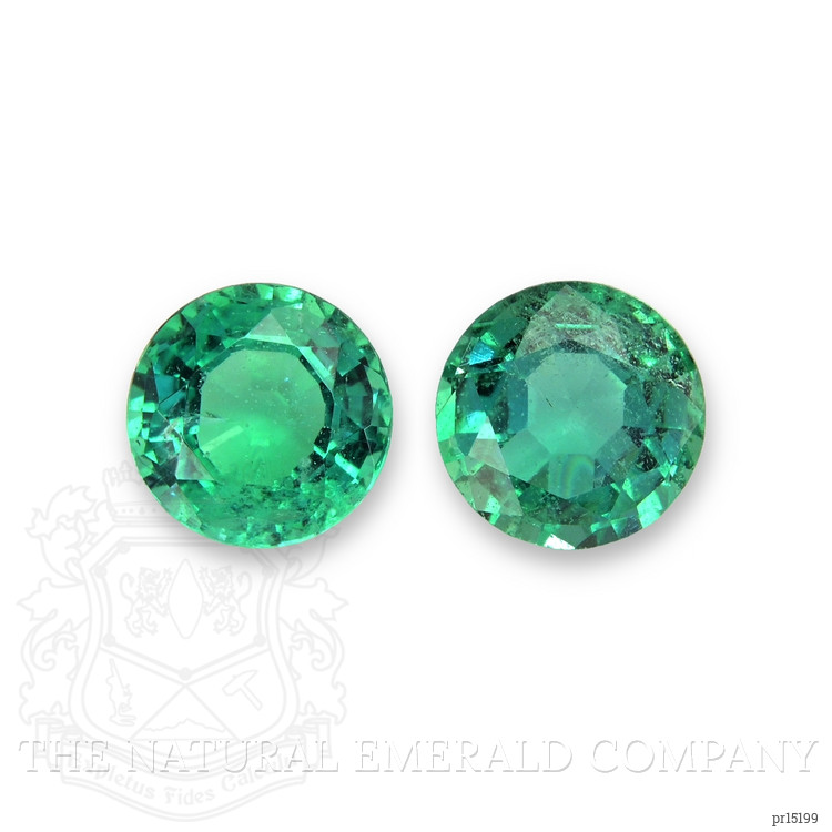 1.22 Ct.Tw. Emerald Pair from Zambia