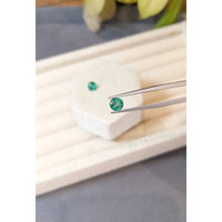 1.22 Ct.Tw.Total Carat Weight Emerald Pair from Zambia Life Style