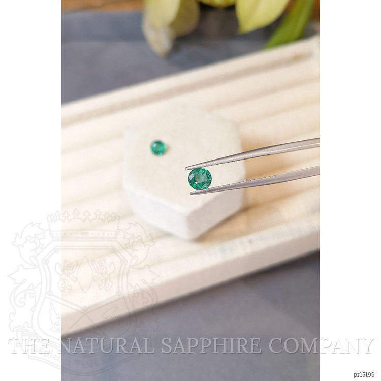 1.22 Ct.Tw. Emerald Pair from Zambia