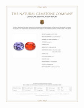 1.83 Ct.Tw.Total Carat Weight Violet Iolite Pair from Madagascar Scan Report