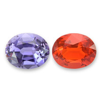 1.83 Ct.Tw.Total Carat Weight Violet Iolite Pair from Madagascar Video