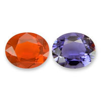 2.87&nbsp;Ct.Tw.Total Carat Weight Orange Iolite Pair from Mexico Video