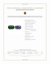 1.52 Ct.Tw.Total Carat Weight Tsavorite Garnet Pair from Tanzania Scan Report