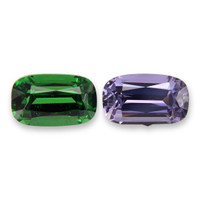 1.52 Ct.Tw.Total Carat Weight Tsavorite Garnet Pair from Tanzania Video