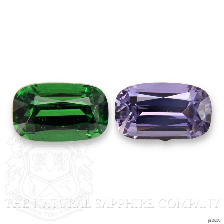 1.52 Ct.Tw. Tsavorite Garnet Pair from Tanzania
