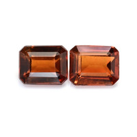 9.67&nbsp;Ct.Tw.Total Carat Weight Orange Hessonite Garnet Pair from Madagascar Video