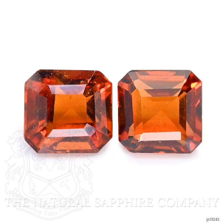 10.10 Ct.Tw. Orange Hessonite Garnet Pair from Madagascar