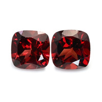 2.22&nbsp;Ct.Tw.Total Carat Weight Red Garnet Pair from Ceylon (Sri Lanka) Video
