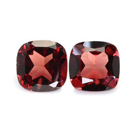 2.08&nbsp;Ct.Tw.Total Carat Weight Red Garnet Pair from Ceylon (Sri Lanka) Video